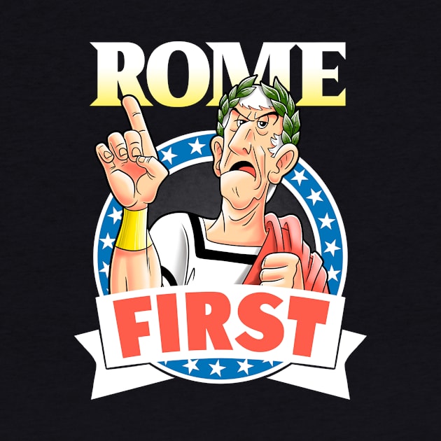 Rome first by Cromanart